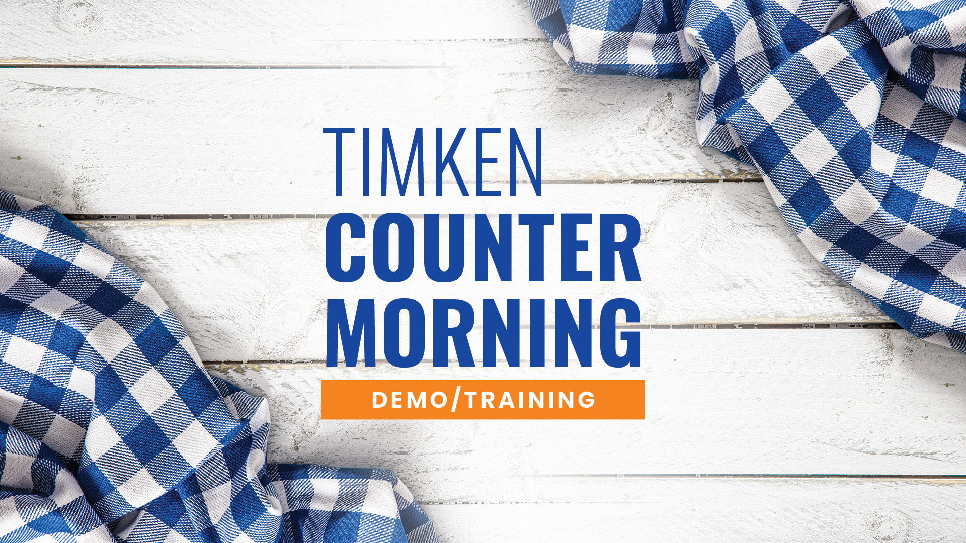 TIMKEN Counter Morning in South Calgary