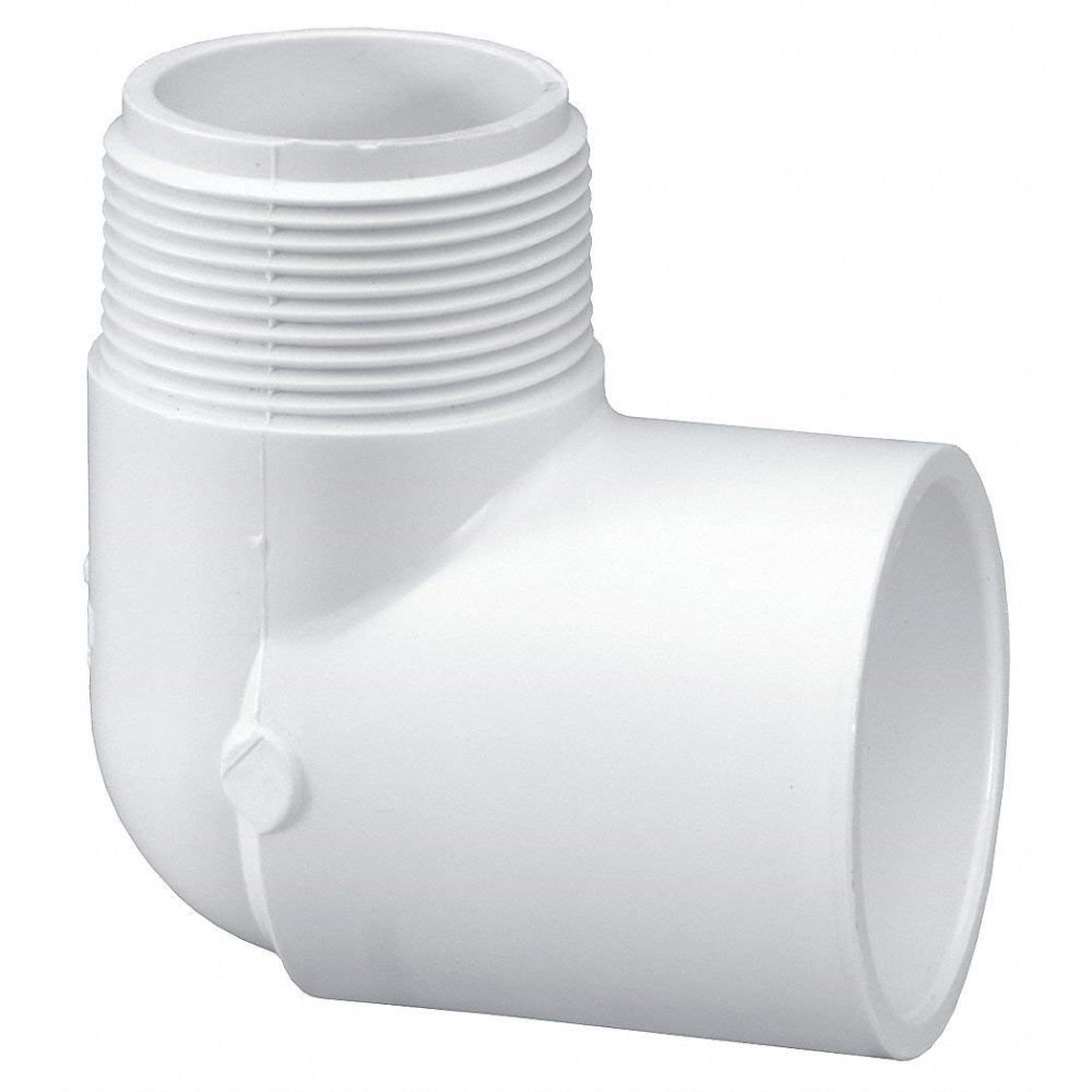 IPEX Schedule 40 PVC 3/4" Socket X 3/4" MPT 90 Degree Street Elbow