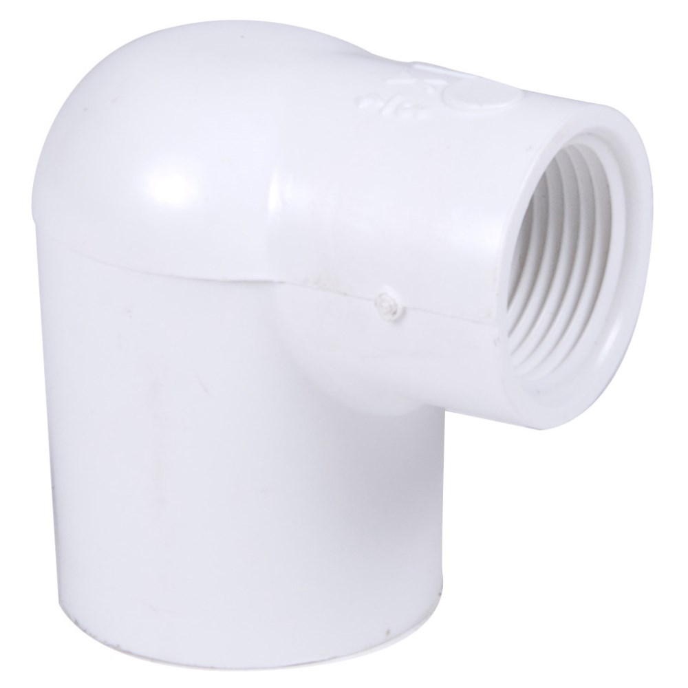 IPEX Schedule 40 PVC 3/4" Socket X 1/2" FPT 90 Degree Reducing Elbow