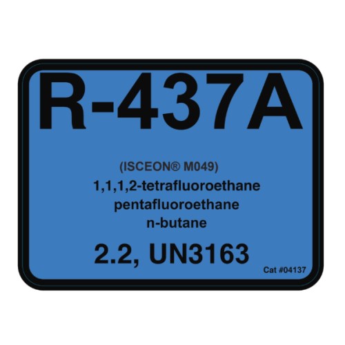 R410a Recharge Kit R448A HVAC/R Labels R-448A Refrigerant ID Labels Refrigerant Identifier