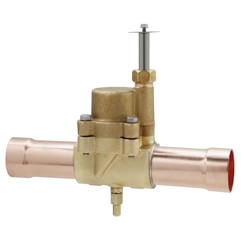 Sporlan Refrigerant Solenoid Valve | 1-1/8" ODF Solder | 1" Port | 4061-00  | Refrigerative Supply