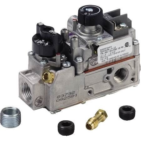 Robertshaw Millivolt Low Capacity Gas Valve | 1/2 Inlet X 3/8  Straight-thru Outlet | 710-511 | Refrigerative Supply
