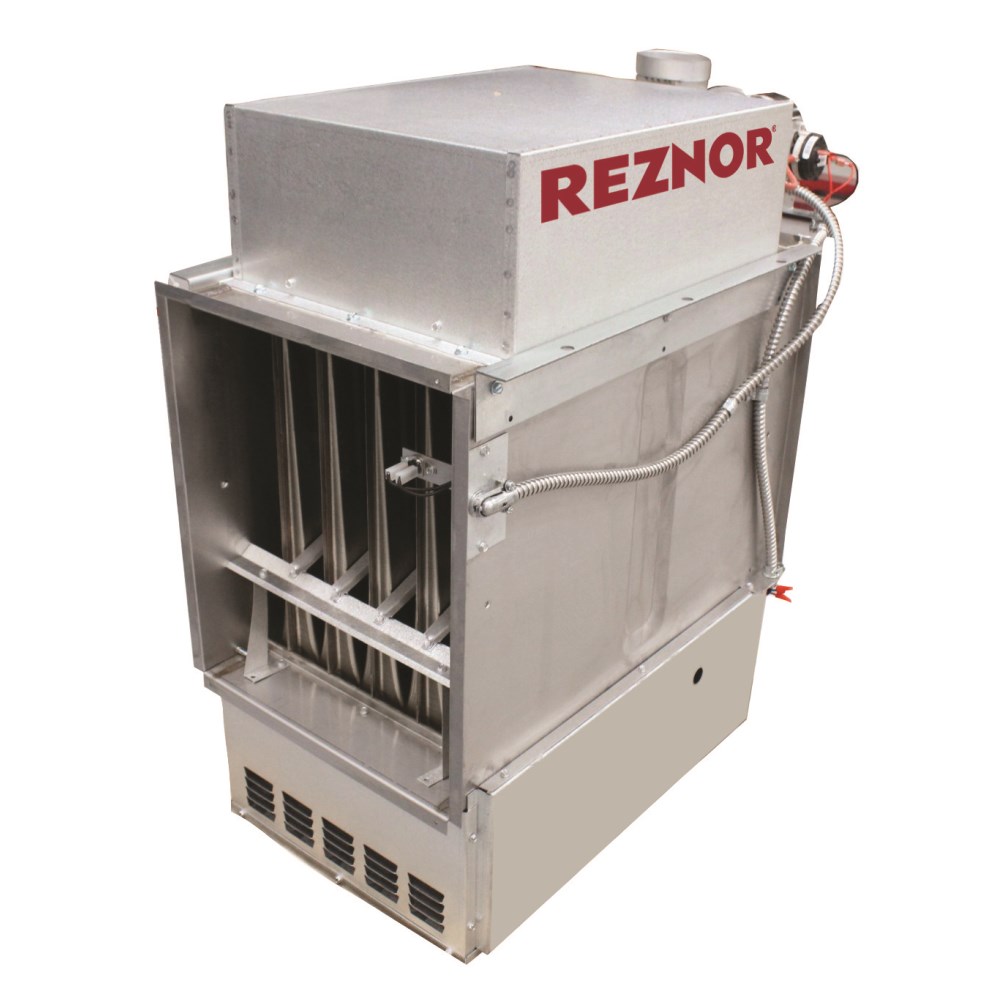 Reznor Indoor Power Vented Gas Fired Duct Furnace | 75,000 BTU/Hr | 120/1 |  EEDU-75 | Refrigerative Supply