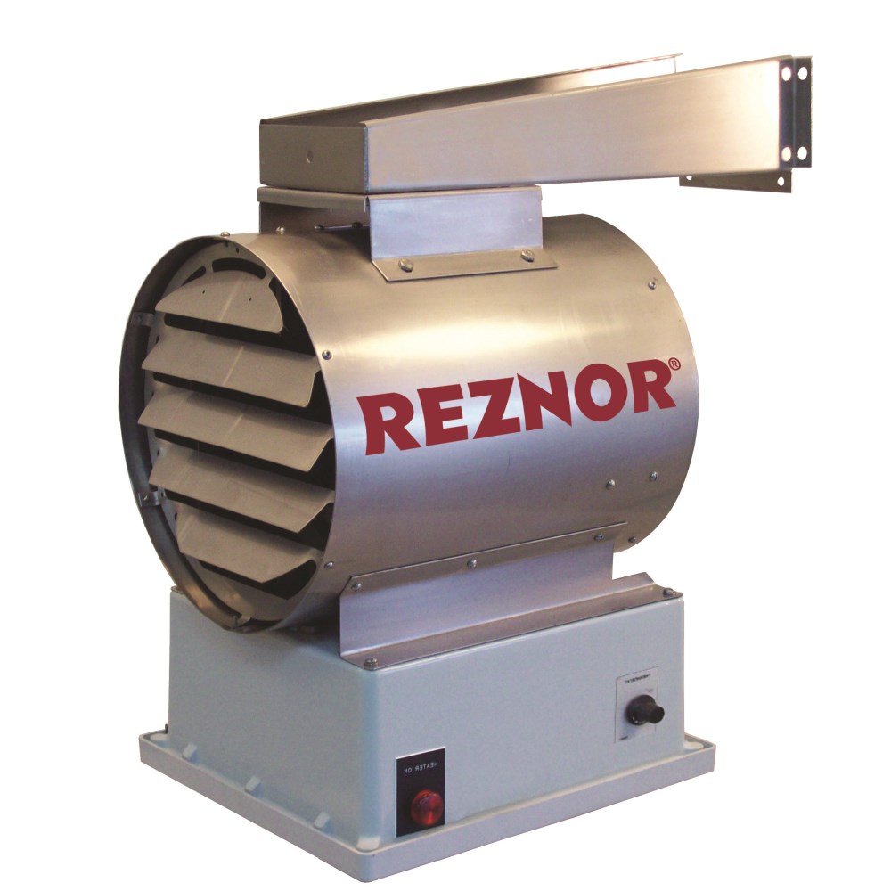 Reznor Wash Down Electric Unit Heater with NEMA 4X Thermostat | 26,000  BTU/Hr | 600/3 | EWHB-7-AK8E-CL5A | Refrigerative Supply