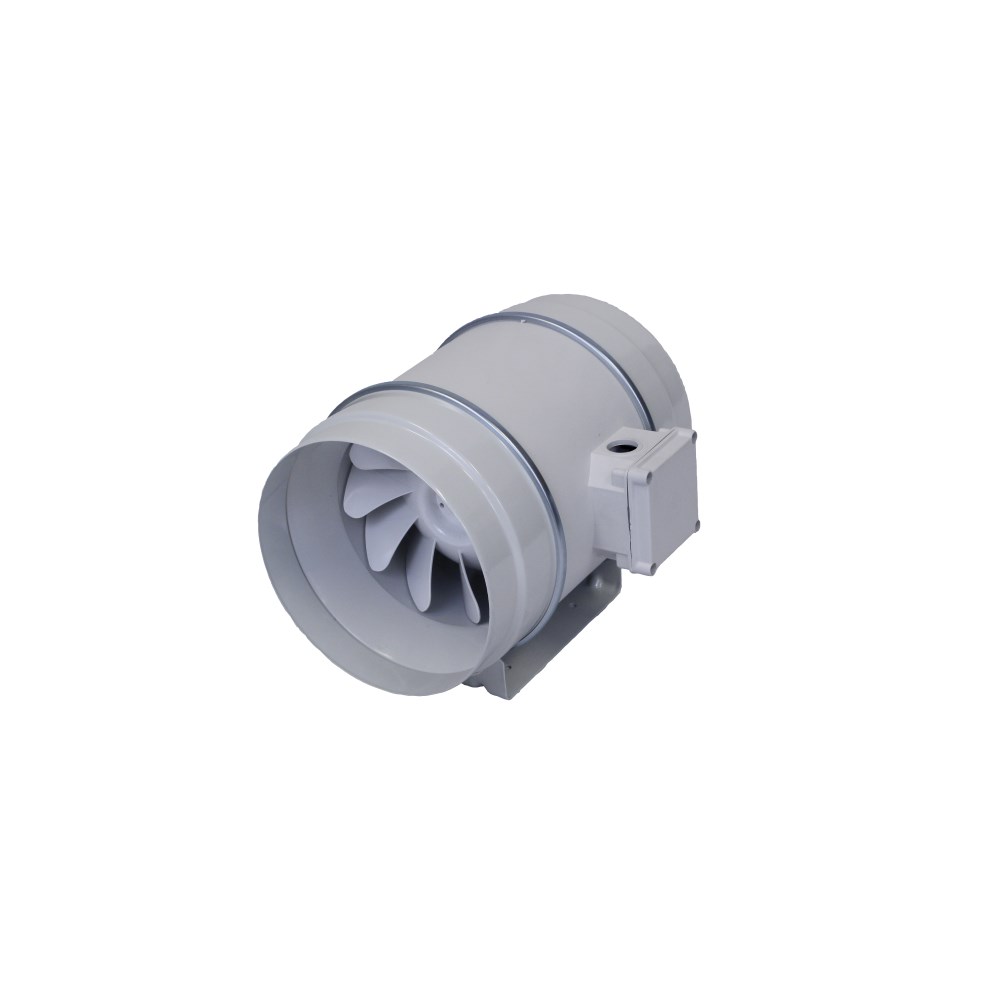 Su0026P Inline Mixed Flow Duct Fan | 8 Duct | 538 CFM | 120V | TD-200 |  Refrigerative Supply