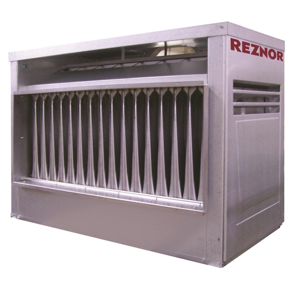 Reznor Indoor Gas Fired Gravity Vented Duct Furnace | 400,000 BTU/Hr |  120/1 | X-400-AC2 | Refrigerative Supply